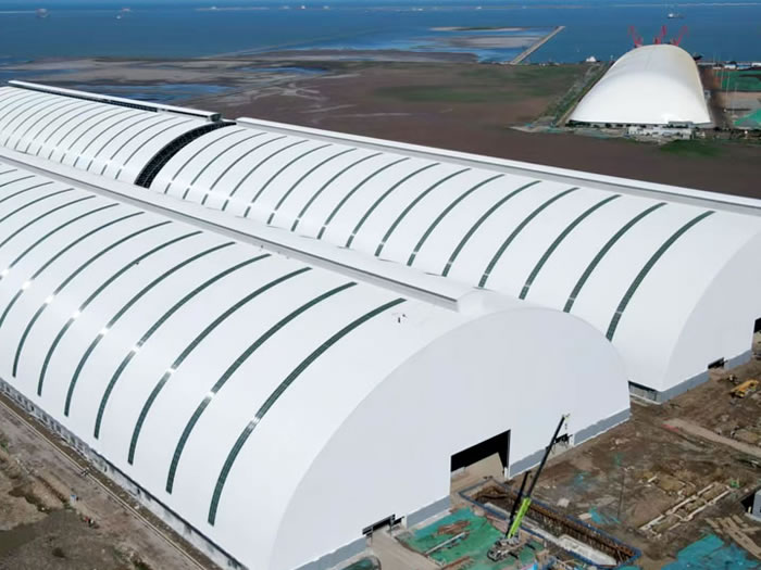 儲(chǔ)煤棚網(wǎng)架案例